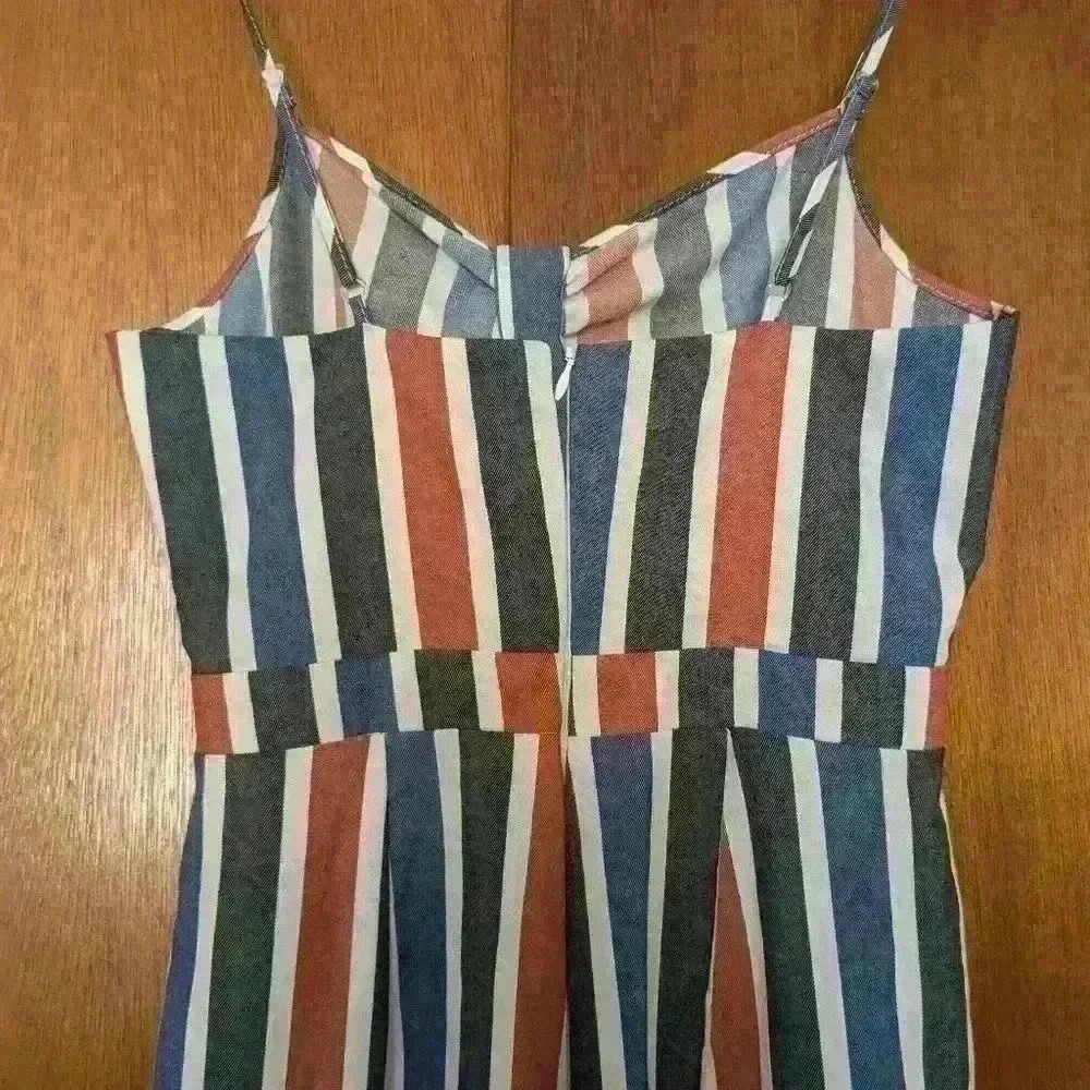 Romeo & Juliet Couture Striped Jumpsuit Playsuit Size XS to S - Picture 3 of 8